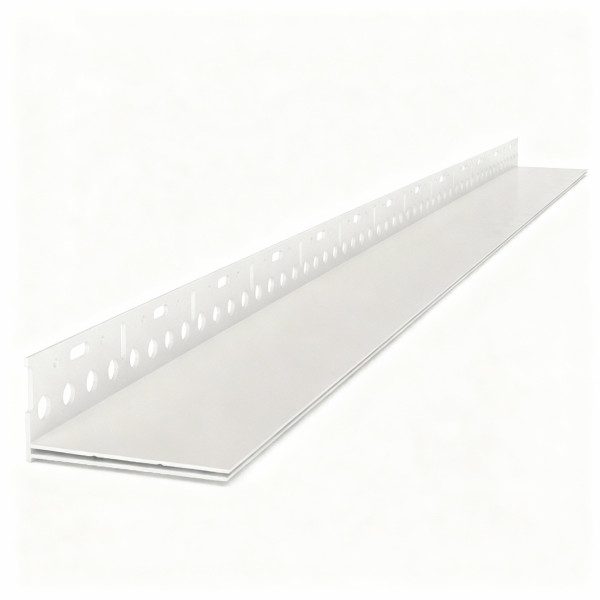 Sockelschiene PVC 2-teilig 100-140mm 2m á 20m Vario I m.Gew.