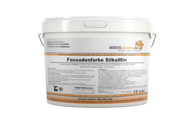 Fassadenfarbe SilkaMin á 15 ltr.