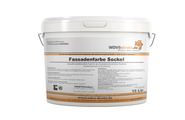 Fassadenfarbe Sockel á 15 ltr.