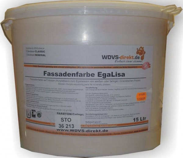 Fassadenfarbe DecoElasto á 15 ltr.