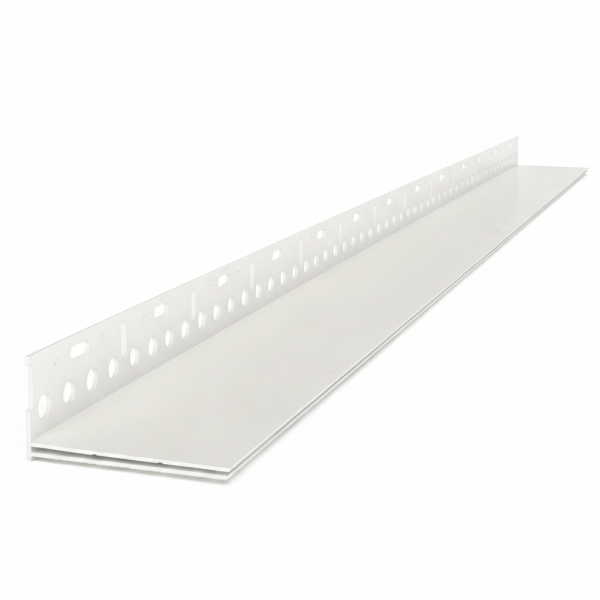 Sockelschiene PVC 2-teilig 100-140mm 2m á 20m Vario I m.Gew.