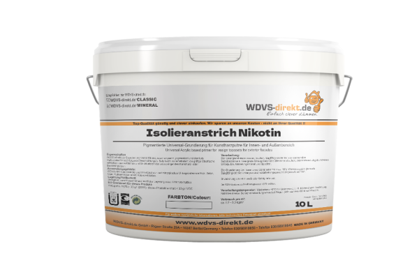 Isolieranstrich Nikotin á 10 ltr.